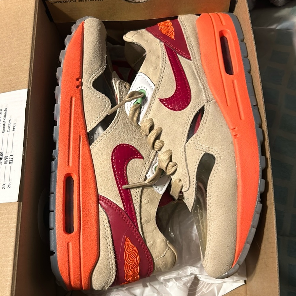 Nike Air Max 1/Clot, size 5M/6.5W brand new